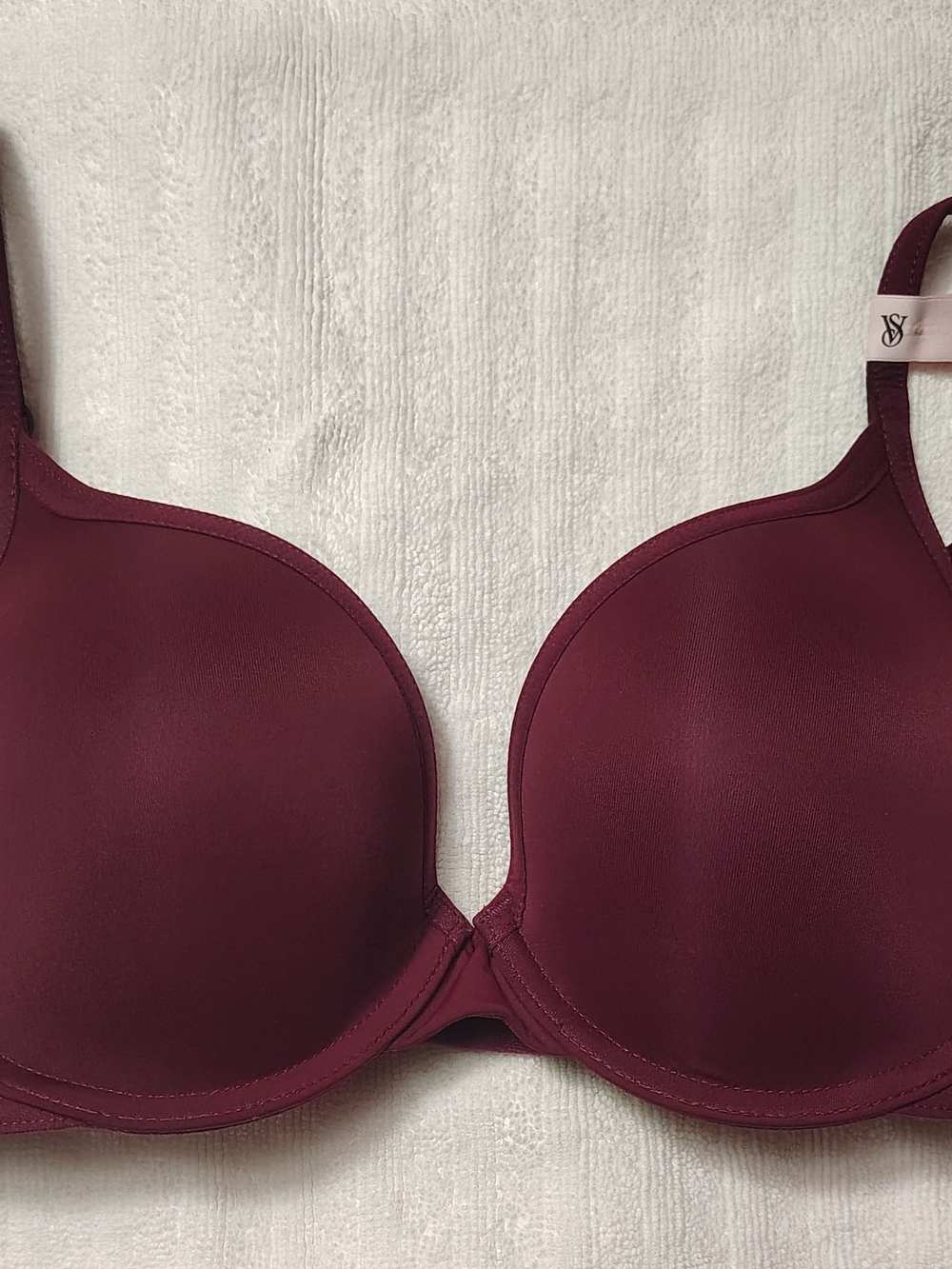 Victoria's Secret Deep Burgundy Smooth T-Shirt Bra